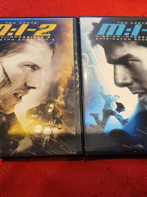 Mission Impossible 2 & 3 πακέτο καινούργιο DVD με υπότιτλους