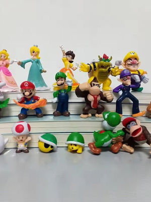 Super Mario Mini Figure Collection 18-Pack like new