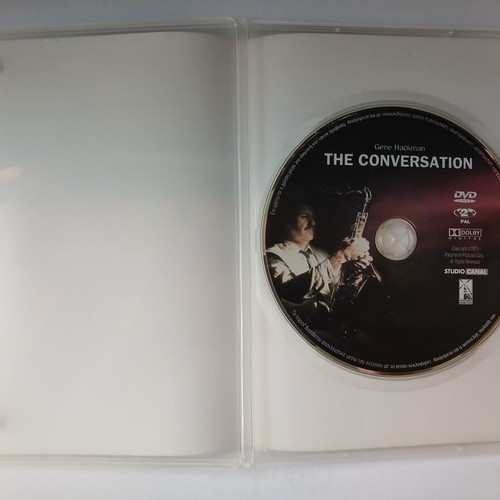 The Conversation 1974 DVD used, crime thriller with subtitles