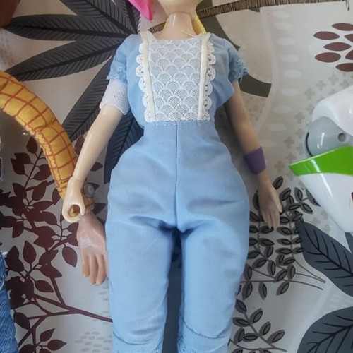 Toy Story figures used, Woody, Buzz, Bo-peep, RC