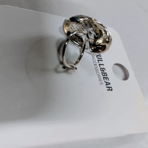 Pull&Bear silver shell ring new summer jewelry