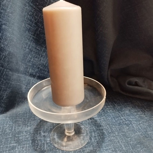 Candle holder used with candle