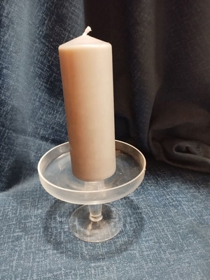 Candle holder used with candle