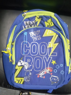 School Backpack Mate Boy 45cm with Anatomical Back New