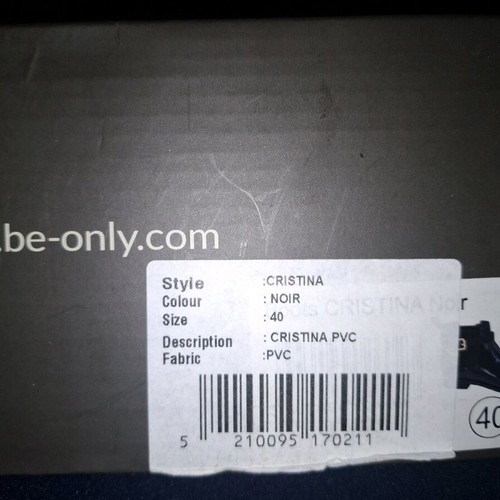 Beonly galoshes like new, black, waterproof, size 40