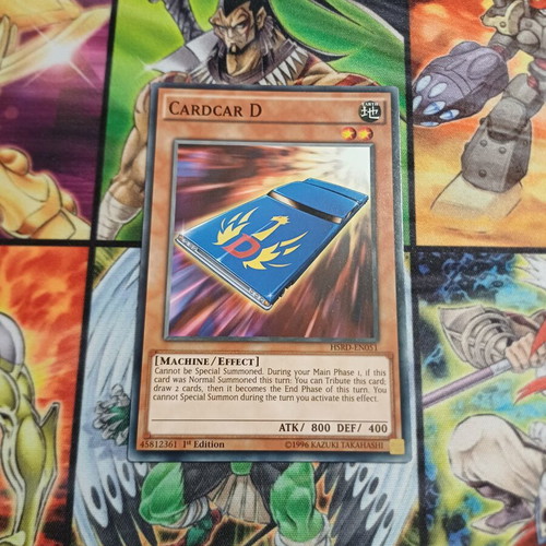 Cardcar D Yu-Gi-Oh! card used, good to excellent condition