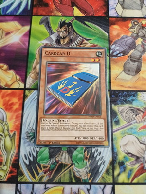 Cardcar D Yu-Gi-Oh! card used, good to excellent condition