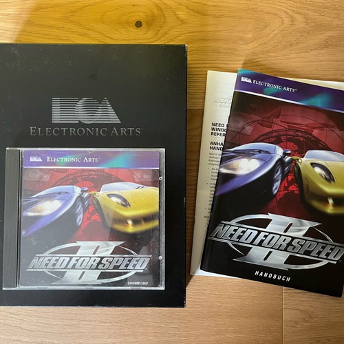 PC game Big Box Need for Speed 2 used, good condition, complete