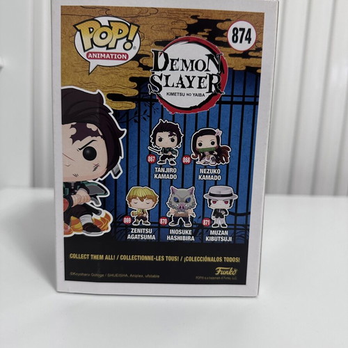 DemonSlayer Tanjiro GalacticToys Funko Pop vinyl figure like new