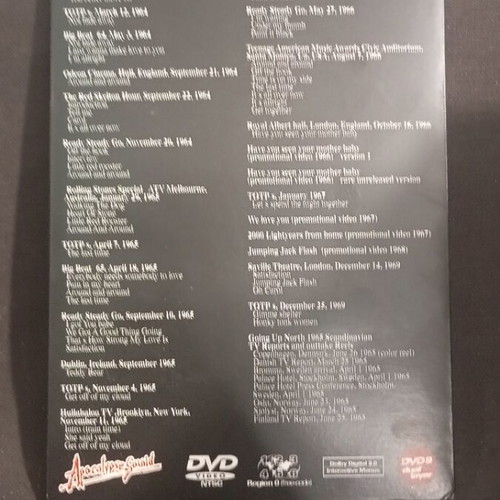 The Rolling Stones Through the Past Darkly DVD like new