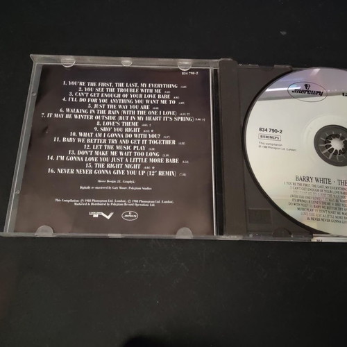 Barry White The Collection CD used, R&B / Soul
