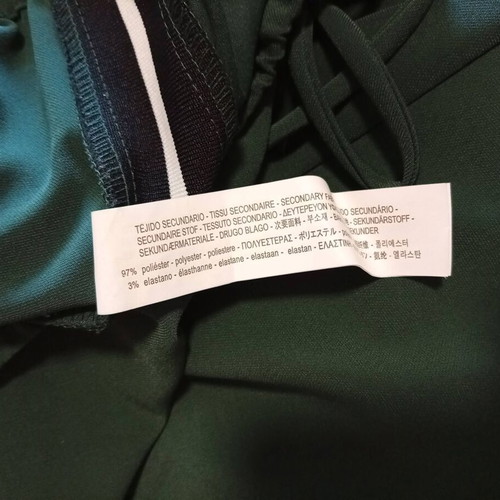 Zara Trafaluc women's jogger pants like new, dark green with side stripes