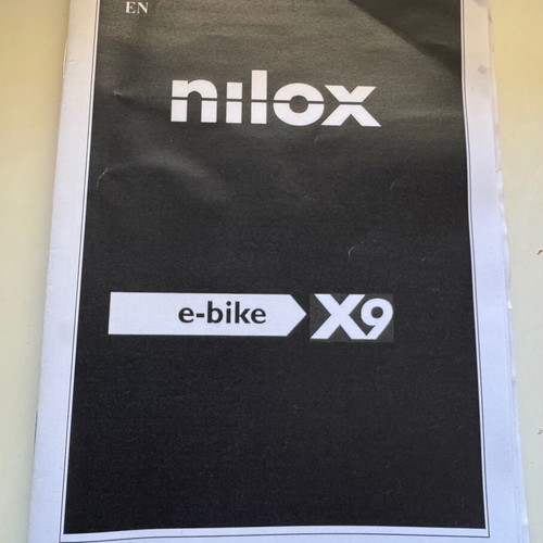 Nilox X9 electric bike new with SHIMANO 6-speed gearbox