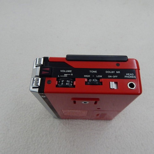 Fisher Stereo Cassette Player PH 35 with Sony headphones