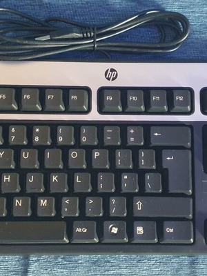 HP KU-0316 USB Keyboard English Layout like new