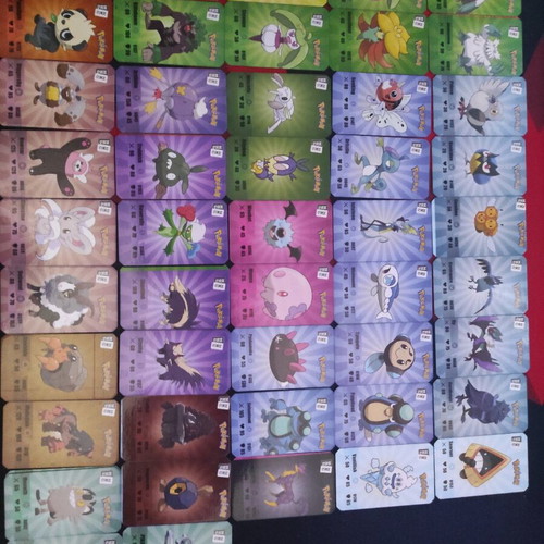 Pokemon tags caps new with 5 sealed packets