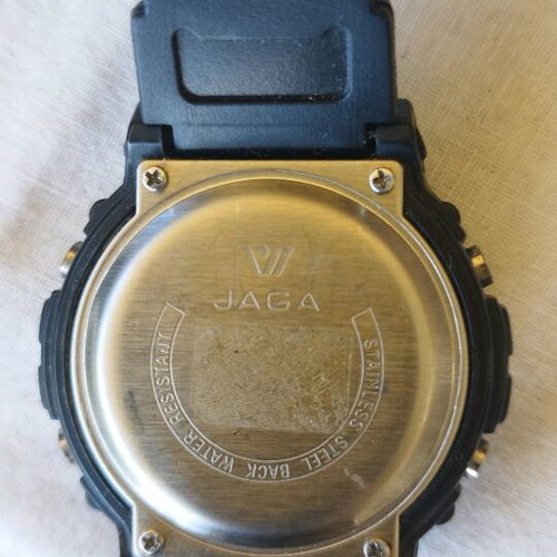 Jaga wristwatch men's like new, black