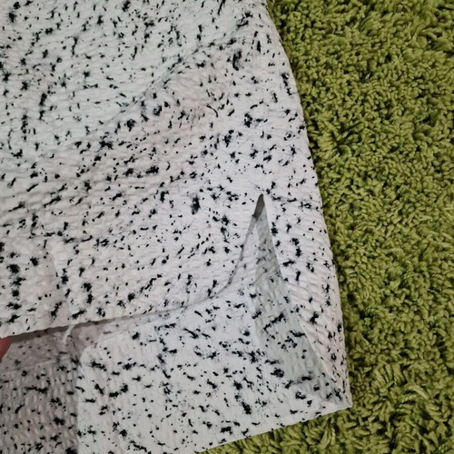 COS midi cotton skirt black and white size S new