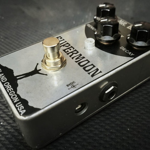 Mr. Black SuperMoon Chrome Reverb pedal like new