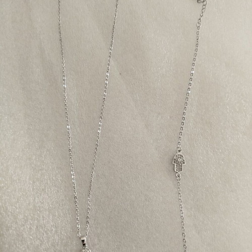 Necklace and bracelet set new, stainless steel