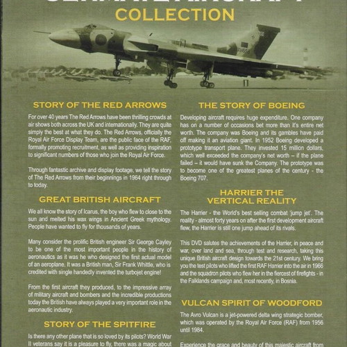Airplane DVD collection new, documentary
