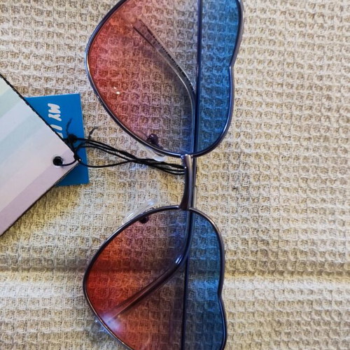 Solo-Solis NDL2571 sunglasses new, metallic with blue/purple finish