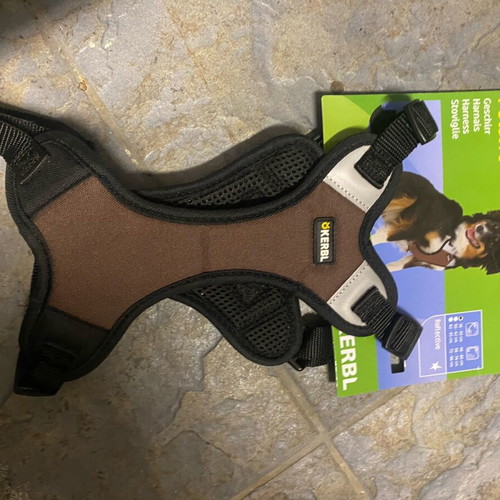 Dog chest collar with reflection, harness new