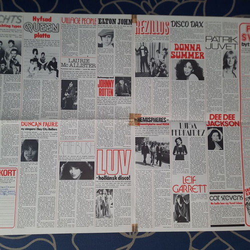 John Travolta Collectible Poster used, 1970s-1980s style