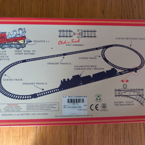 Rex London Traditional Miniature Train Set new