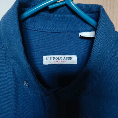 U.S. Polo Assn. Boys' Shirt like new, blue, sizes 134-140 cm