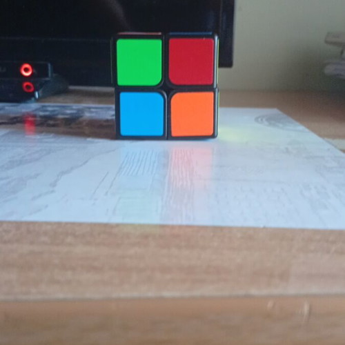 Rubik's Cube 2x2 stickerless like new