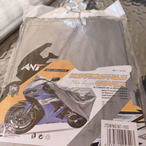 Motorcycle engine protection hood large new