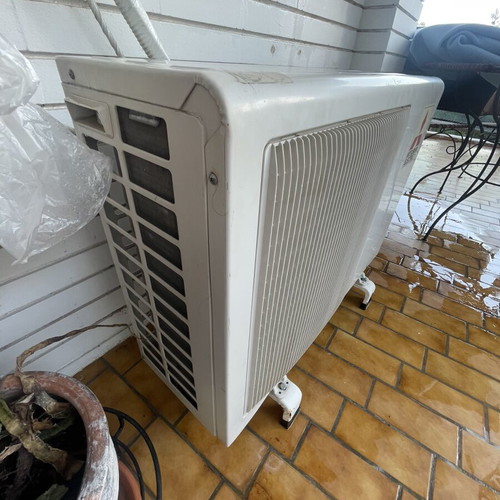 Mitsubishi 18 BTU wall air conditioner used
