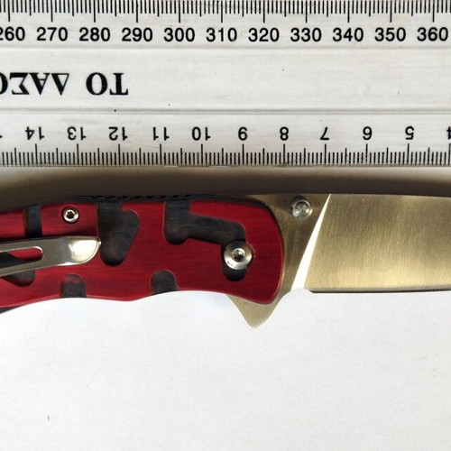 BEE Enlan knife 8Cr13 steel linerlock like new, wooden handle