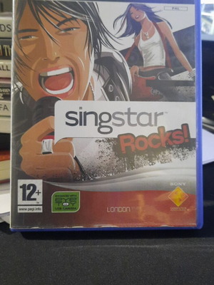 SingStar Rocks PlayStation 2 game used