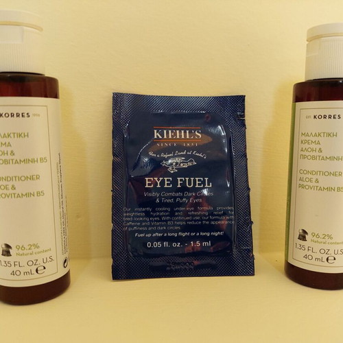 Kiehl's Eye Fuel and Korres 2 conditioner creams 40ml each new
