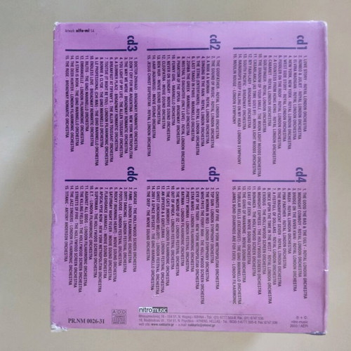 CD 6 movie themes new, sealed in plastic