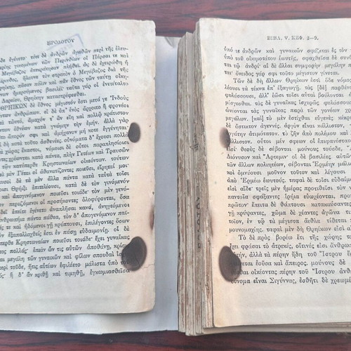Herodotus Histories Books 9 used, Greek language, 1915 edition