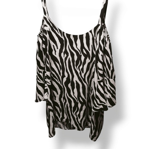 Zebre blouse like new, 3XL, black and white zebra pattern