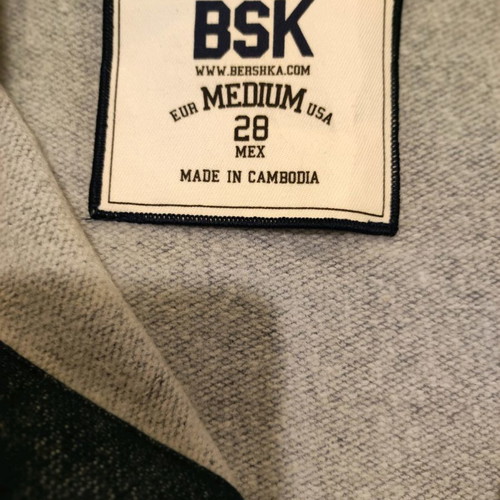 Bershka college jacket like new, size M, blue