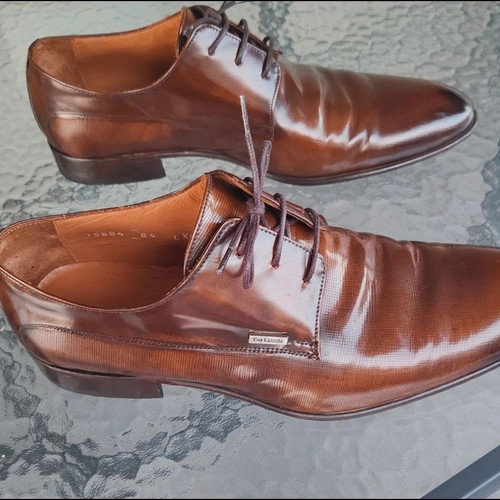 Guy Laroche Dress Shoes Like New, Brown, Size 43
