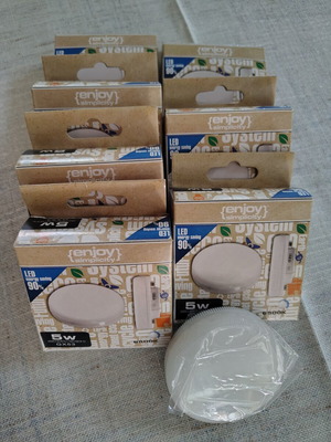 GX53 Led Bulbs 5W 6500K New, Pack of 7 plus 3 Extra Gift