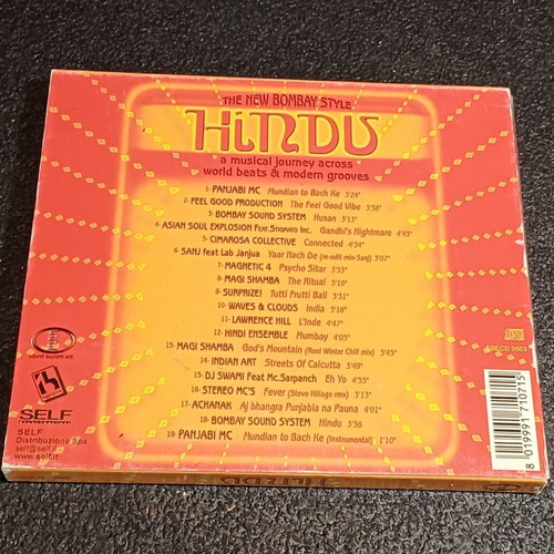Hindu The New Bombay Style CD used, electronic music compilation