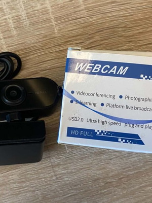Web Cam Full HD new, USB Plug & Play