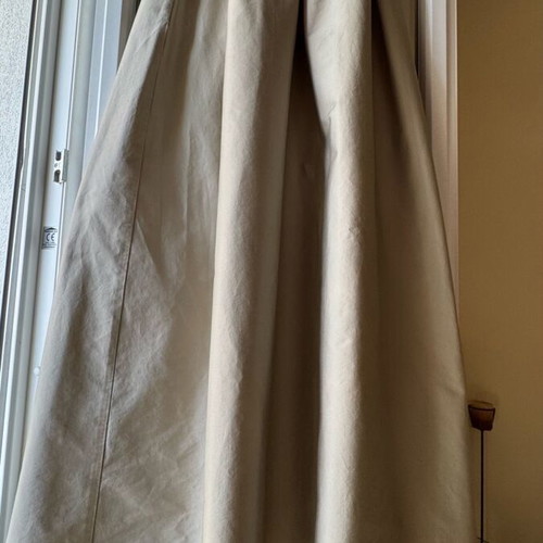 BSB long beige skirt like new, high waist with pockets