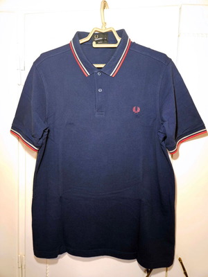 Fred Perry men's T-shirt blue size XL like new