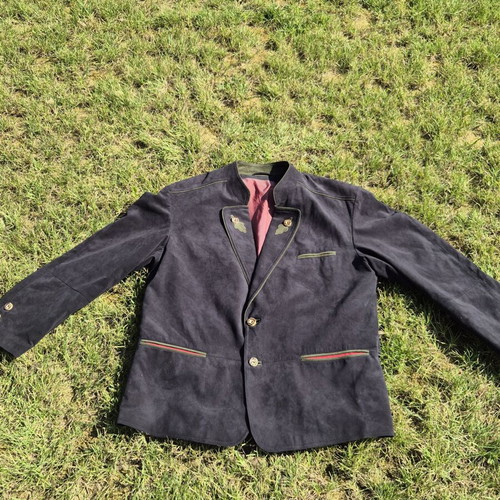 Men's suede jacket Roman Rothschild of Switzerland like new, size L
