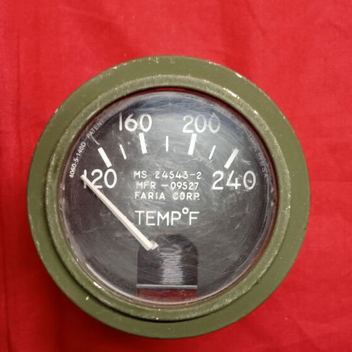 Vehicle temperature gauge M series US ARMY like new
