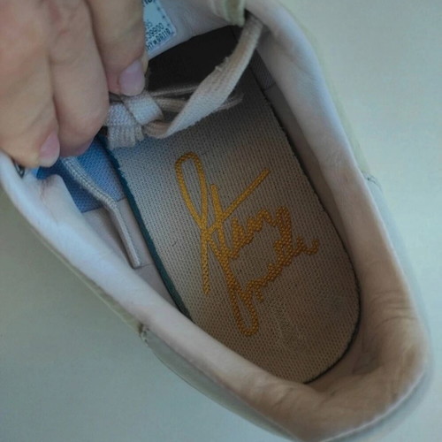 Adidas Stan Smith women's leather shoes used, beige-pink, size 39