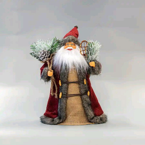 Christmas tree topper Santa Claus 30cm new